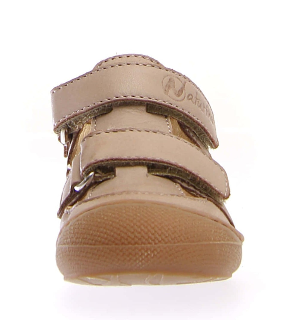 Puffy - Taupe Leather