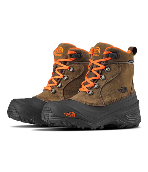 Youth Chilkat Lace II - Tarmac Green/ Sarlet Ibis