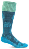 Lotus Lift Knee-High - Turquoise Firm Compression (20-30mmHG)