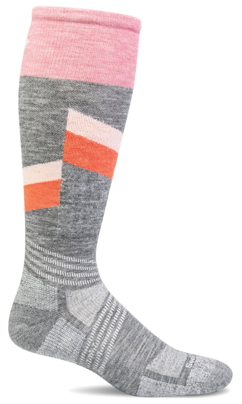 Steep Medium Women Knee-High - Grey Moderate Compression (15-20mmHg)