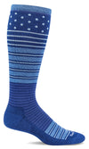 Twister Knee-High - Ink Firm Compression (20-30mmHG)