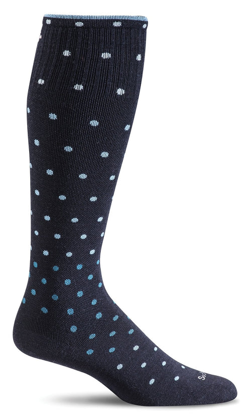 On the Spot Knee-High - Navy Moderate Compression (15-20mmHg)