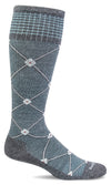 Elevation Knee-High - Charcoal Firm Compression (20-30mmHG)