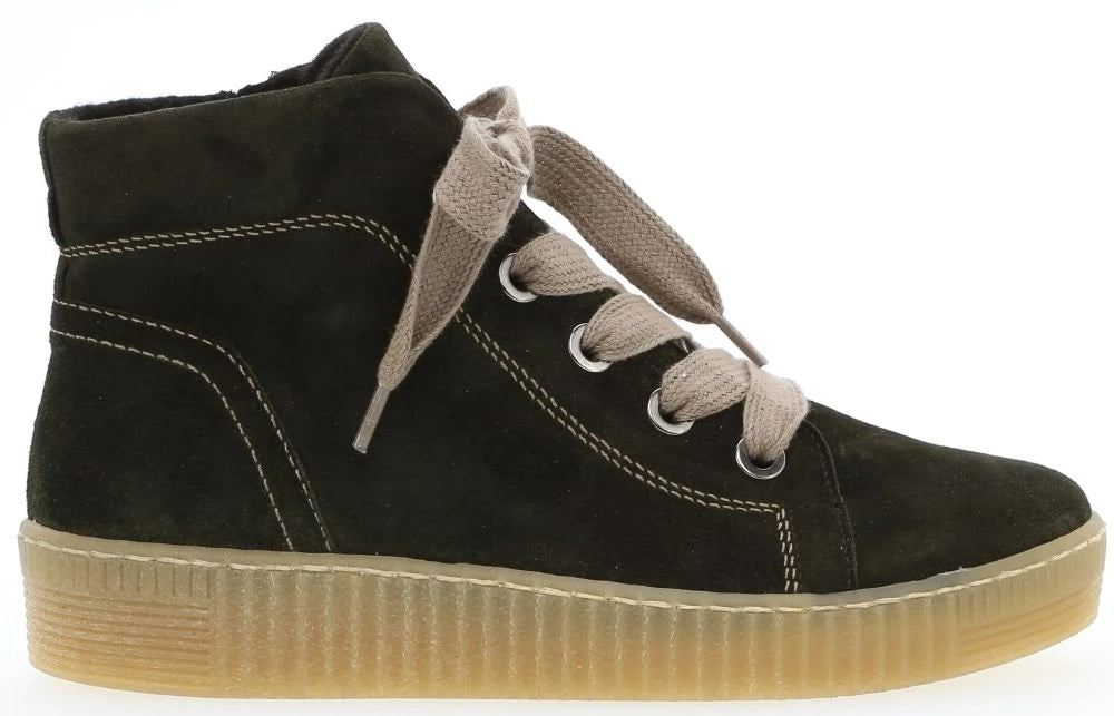 *FINAL SALE*33.735-11 - Bootie Lace Suede Green