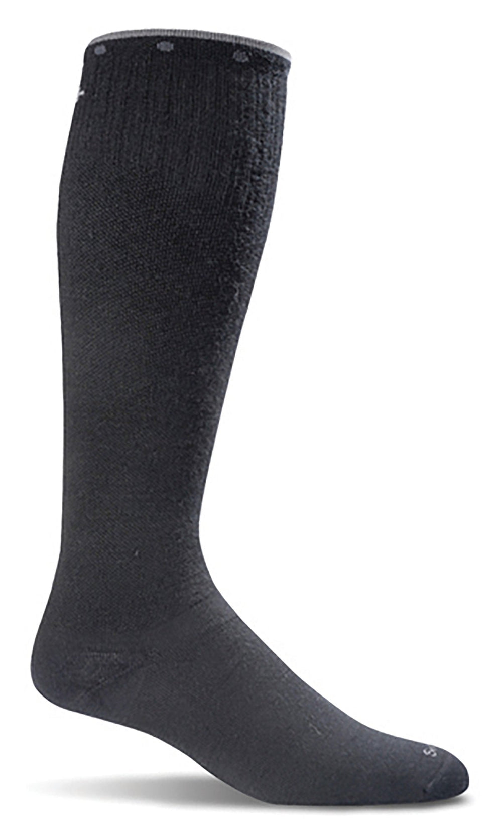 On the Spot Knee-High - Black Moderate Compression (15-20mmHg)